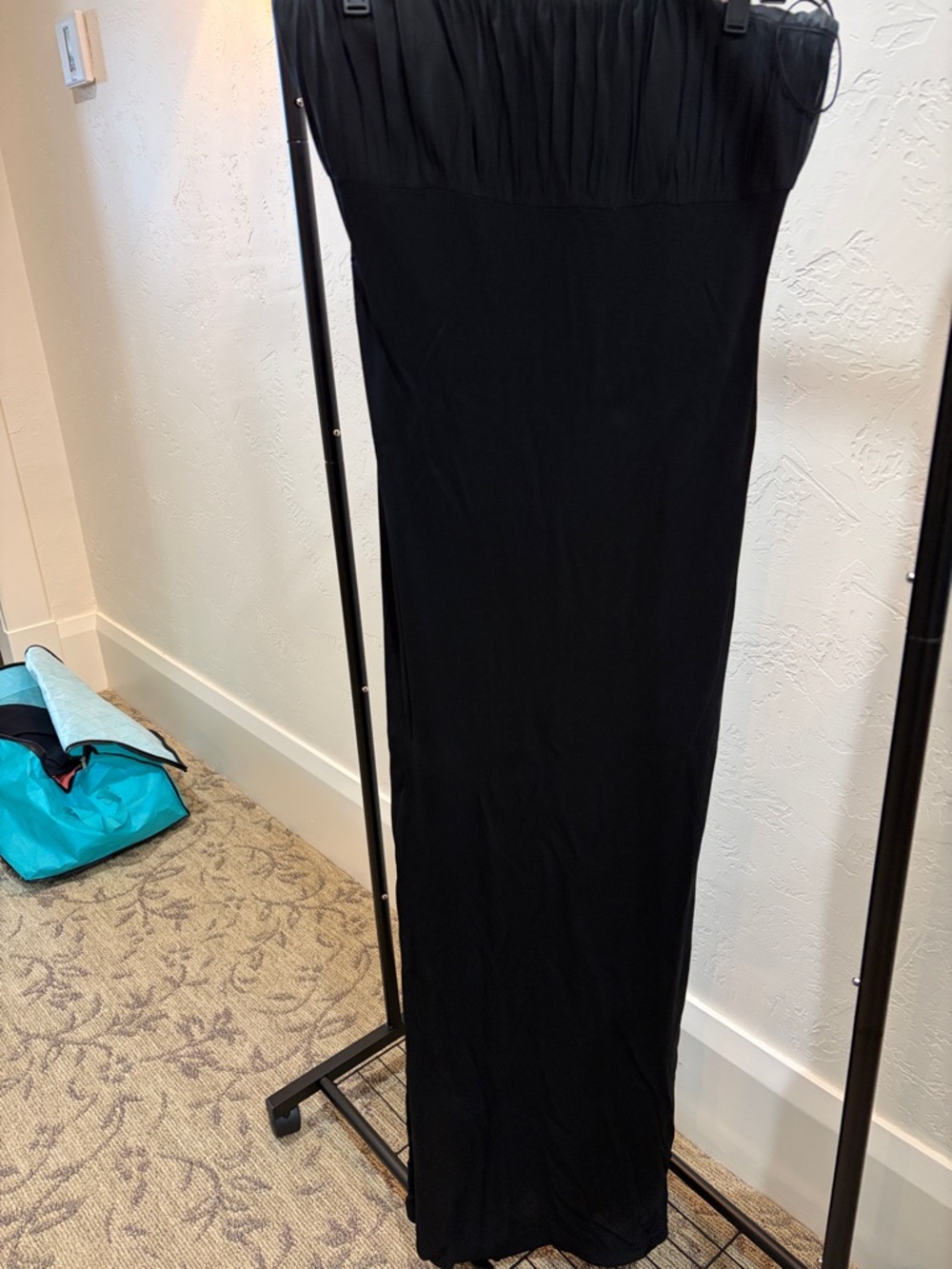 MELINDA ENG Black Evening Dress with Bergdorf Goodman Label Was $600